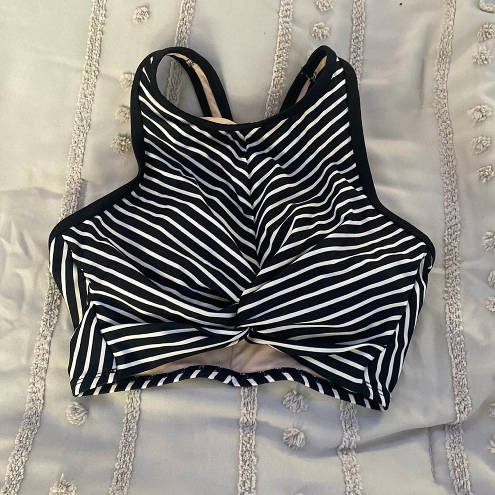 Bikini Top Black and White